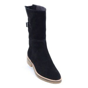 Kollflex black suede boots